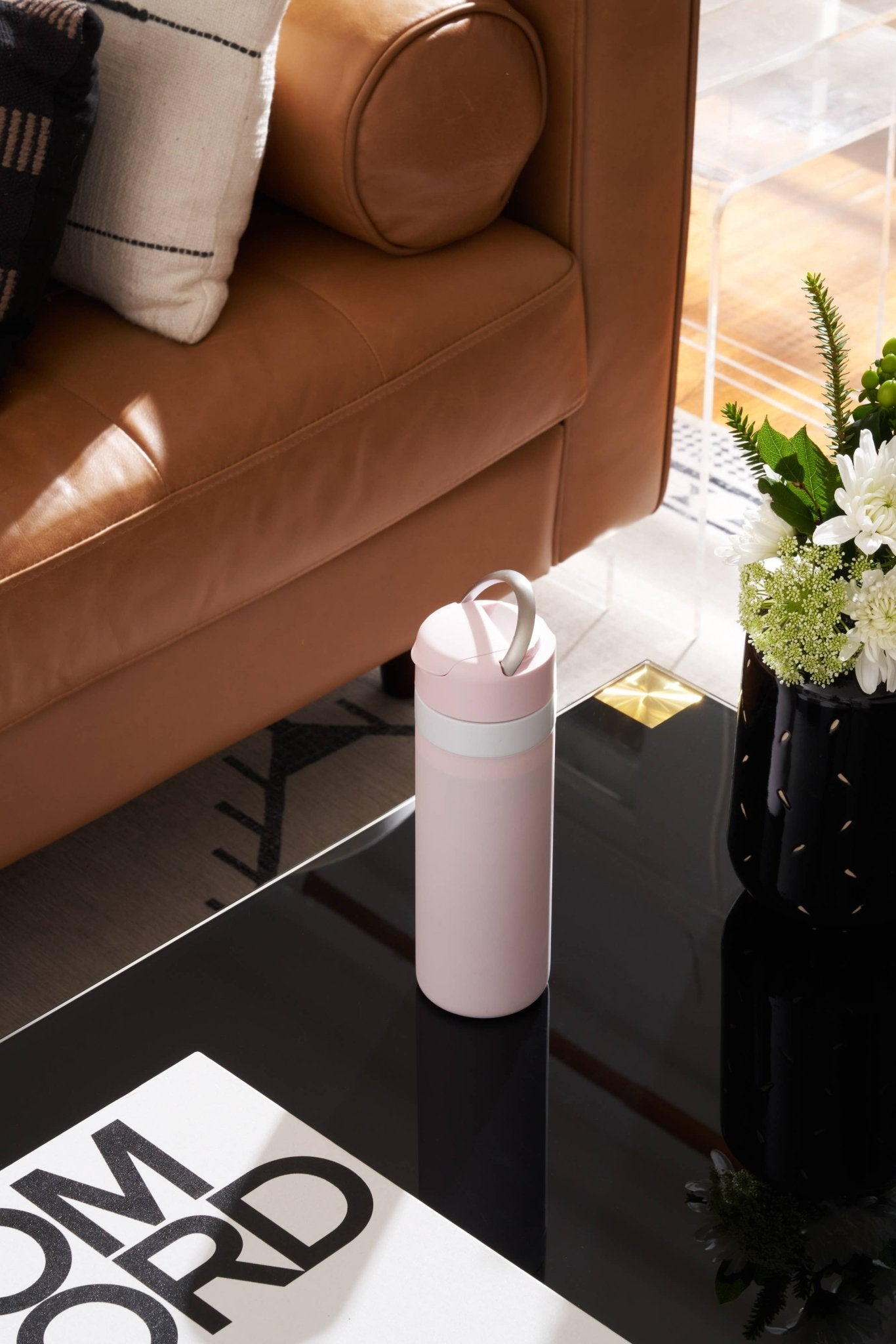 Drink Through Lid Water Bottle Accessory Attachment - Free Living Co
