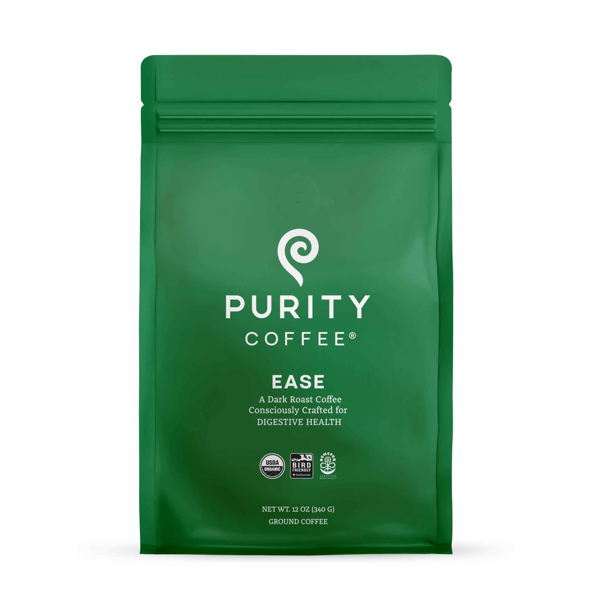 EASE: Dark Roast Whole Bean Coffee - Free Living Co