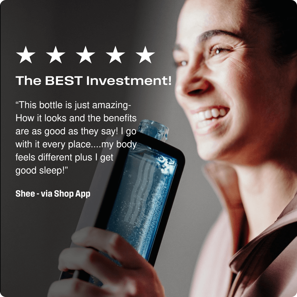Echo Flask Hydrogen Water Bottle - Free Living Co