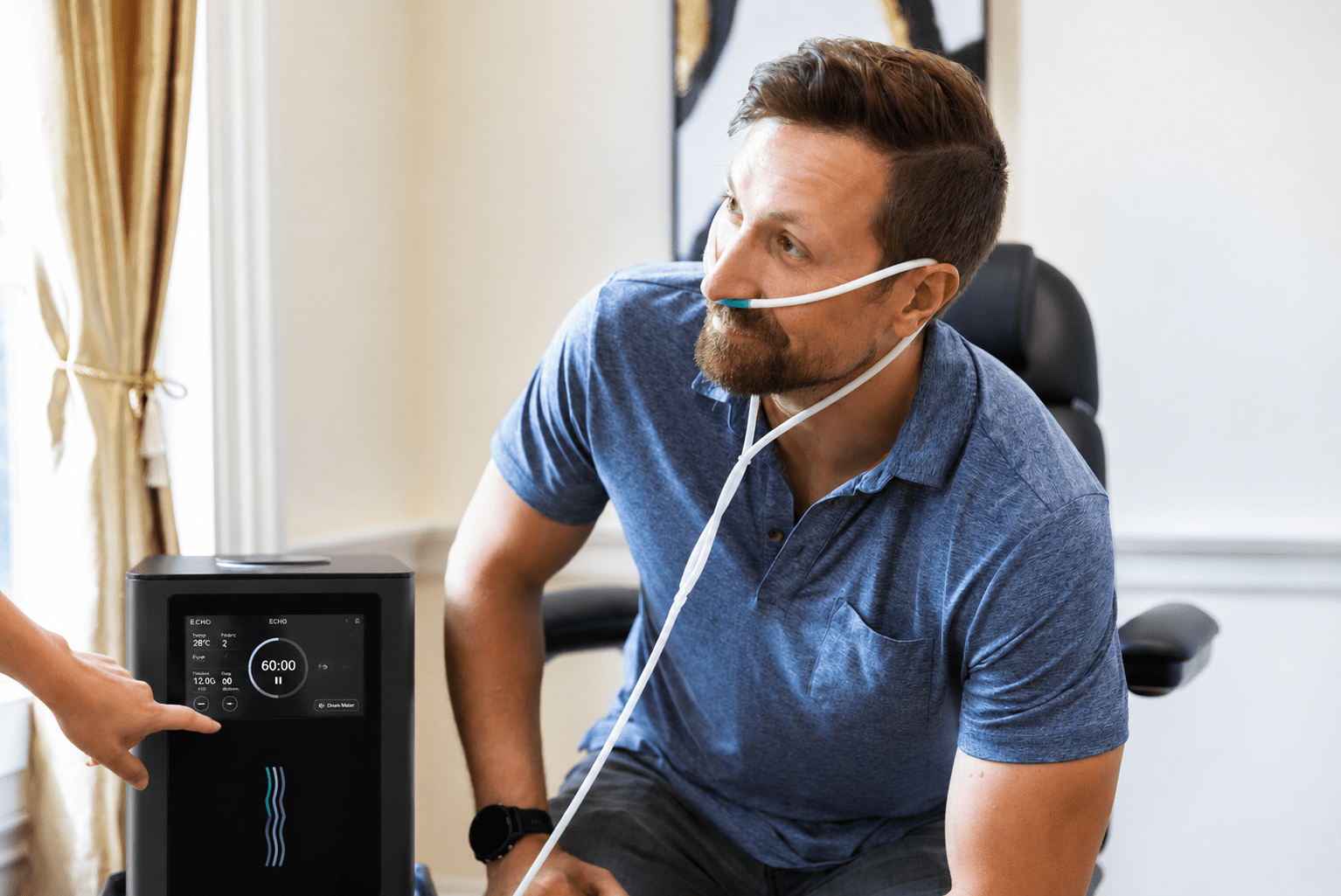 ECHO Refresh Hydrogen Inhalation Machine - Free Living Co