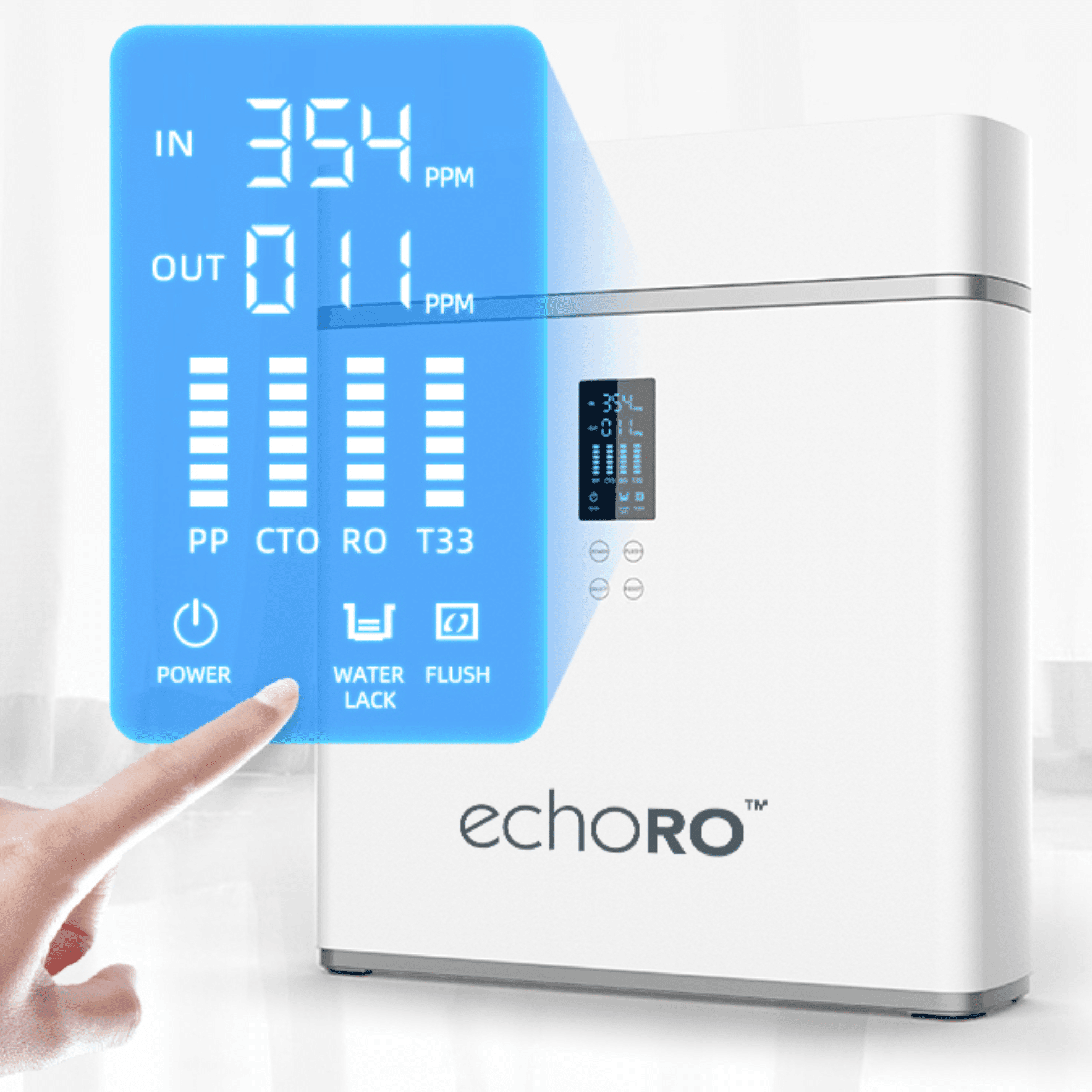 ECHO RO™ Water Filter Machine (Tankless Reverse Osmosis) - Free Living Co