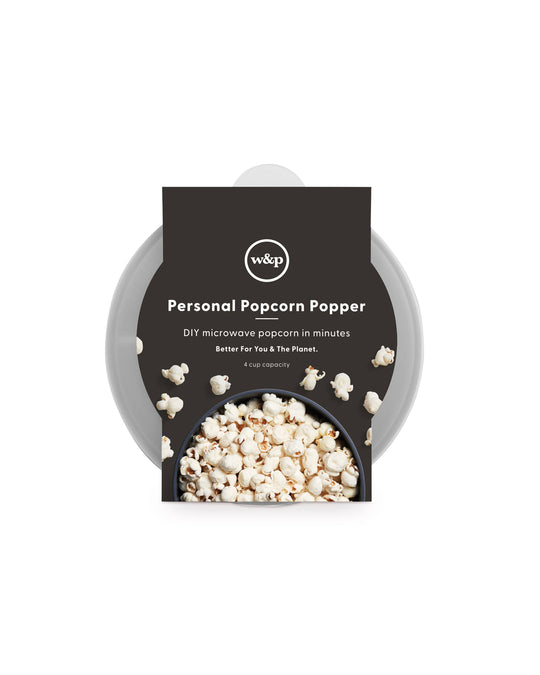 Personal Size Popcorn Popper - Silicone Reusable Maker