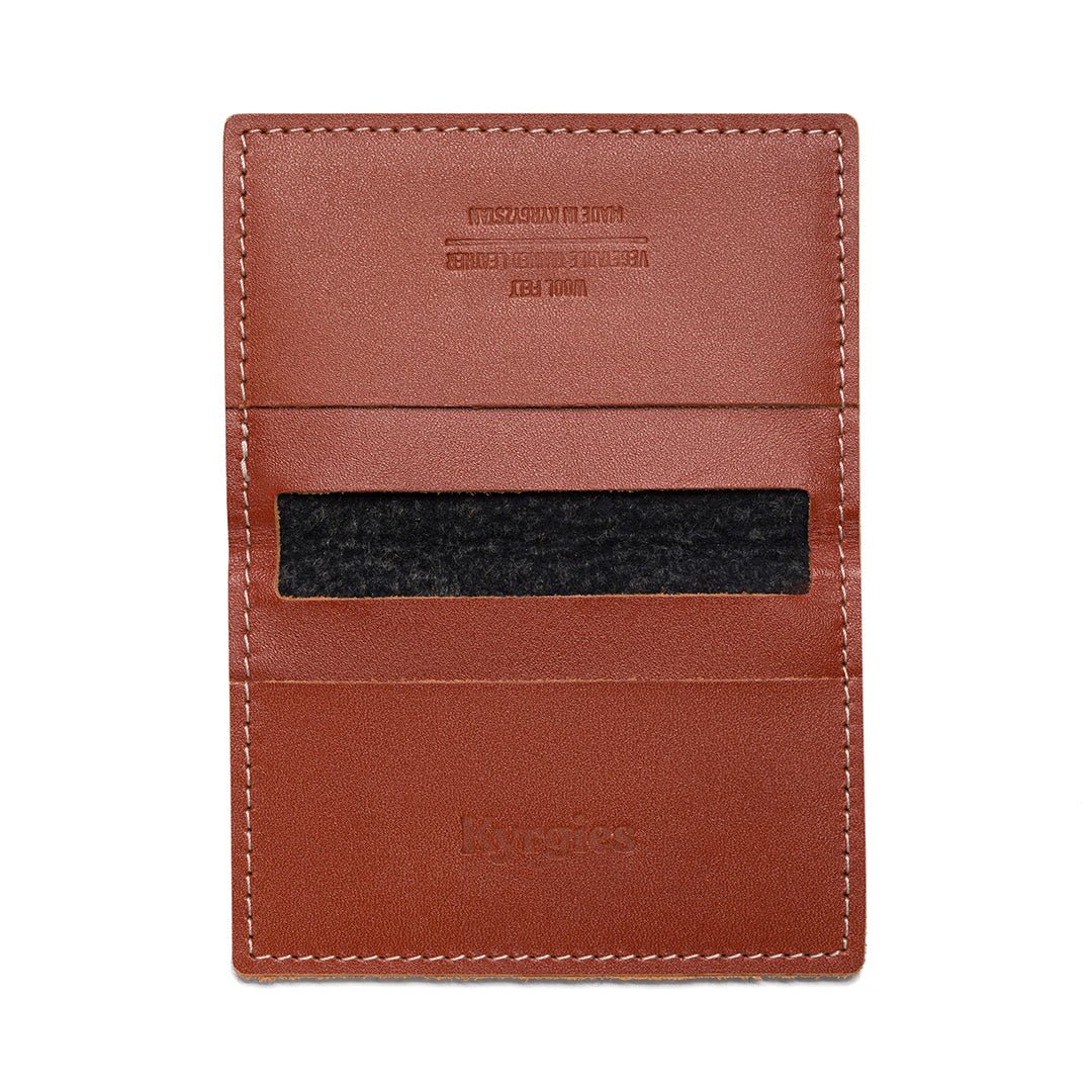 Felt and Leather Bifold Wallet - Free Living Co