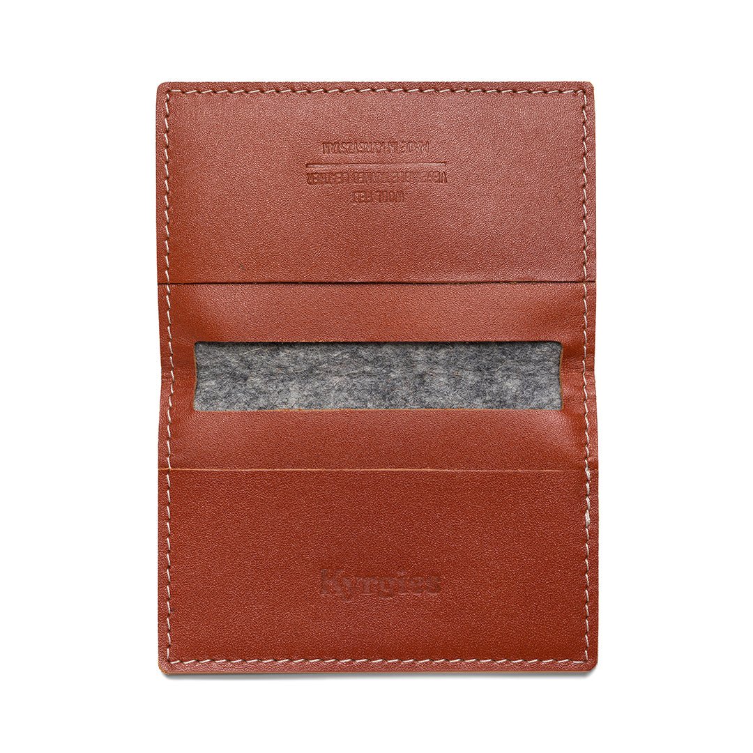 Felt and Leather Bifold Wallet - Free Living Co