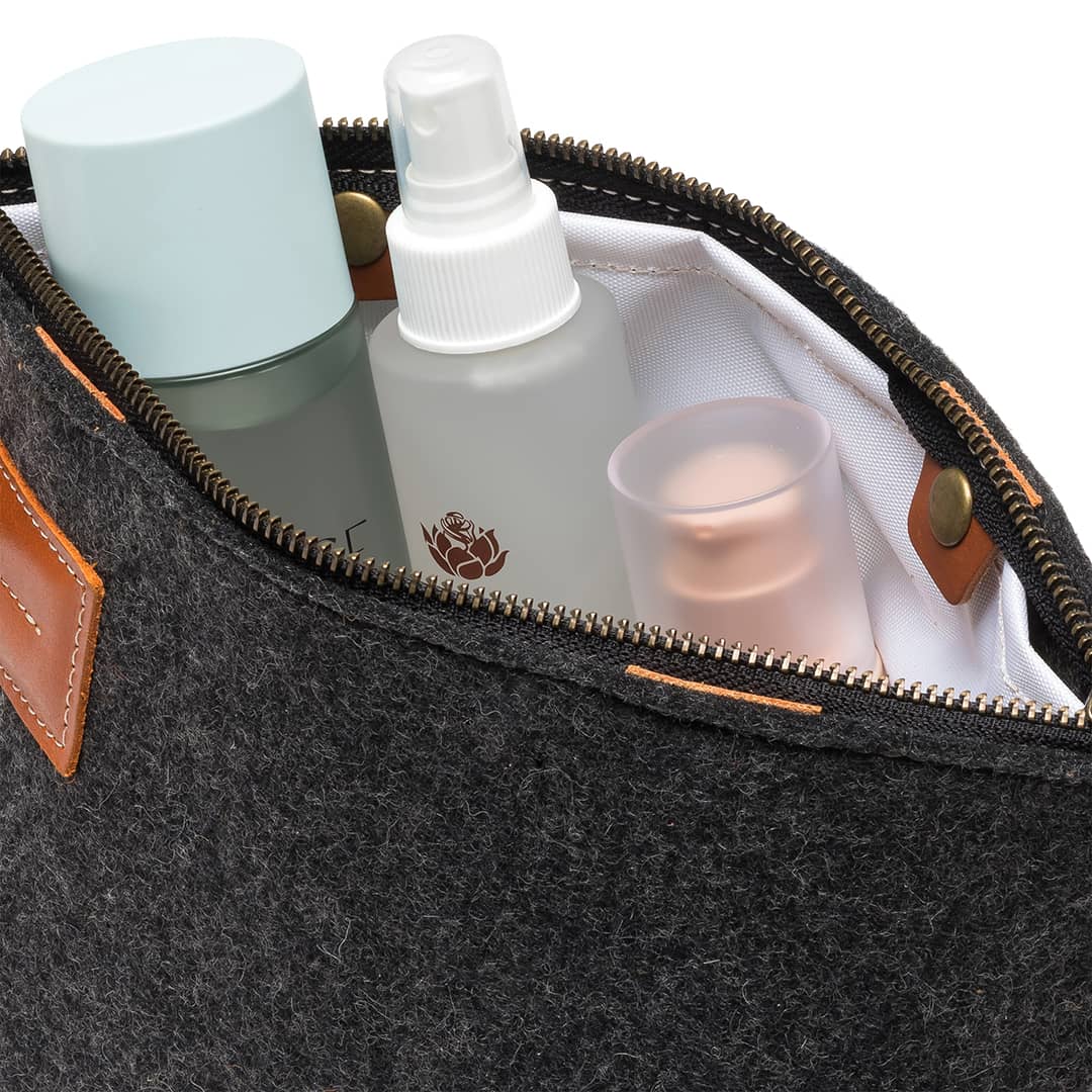 Felt and Leather Travel Kit - Free Living Co