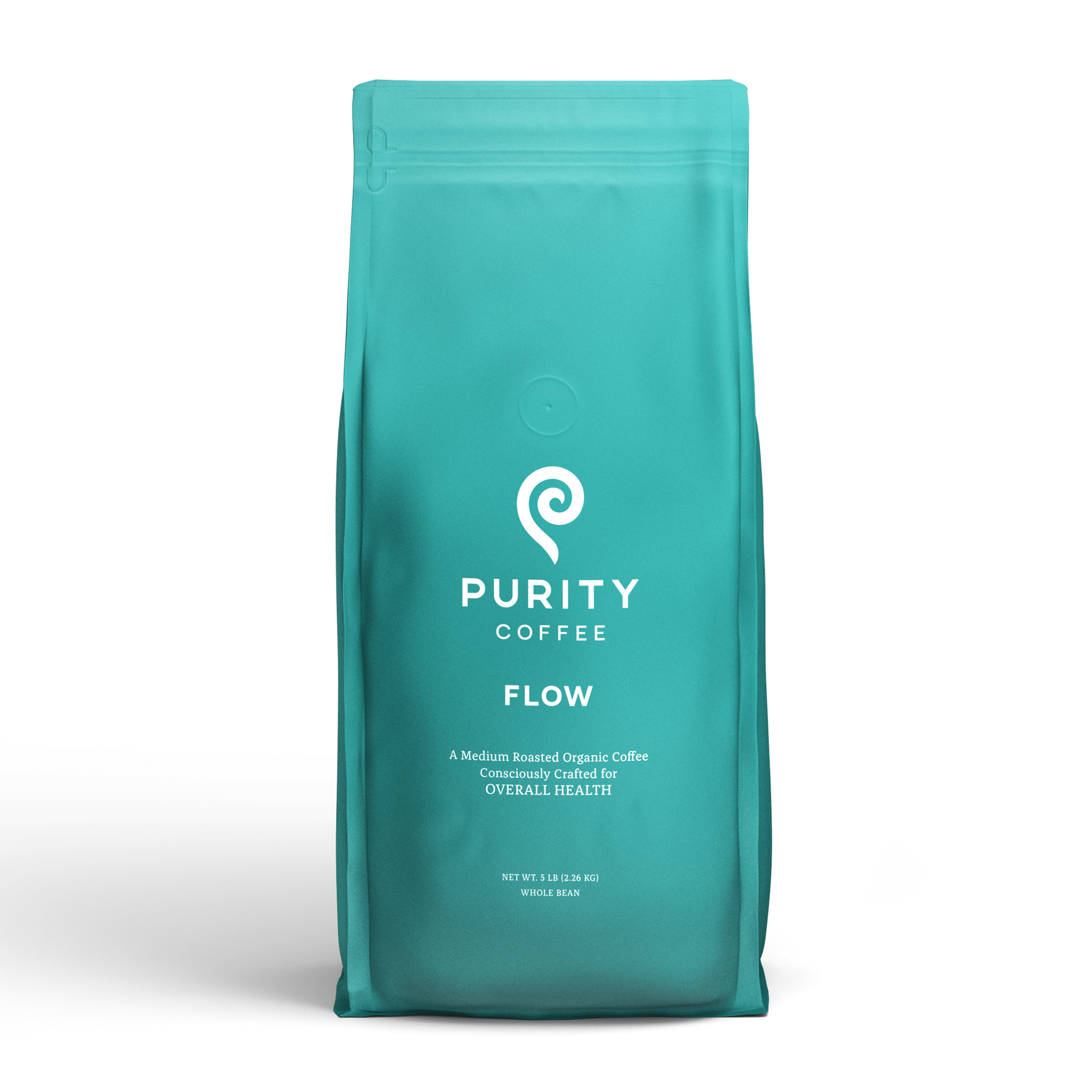 FLOW: Original Medium Roast Whole Bean Coffee - Free Living Co