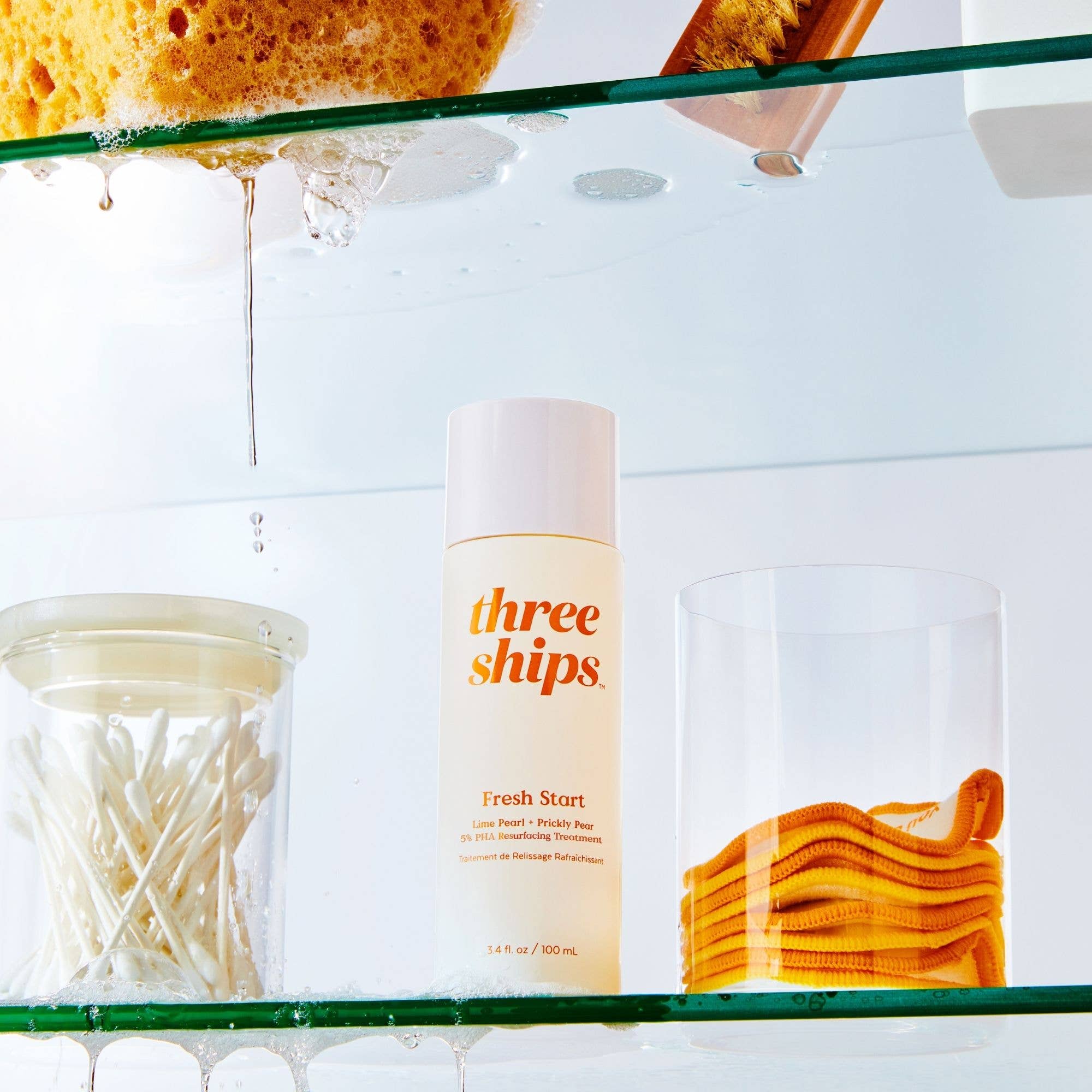 Fresh Start Lime Pearl + Prickly Pear 5% PHA Toner - Free Living Co