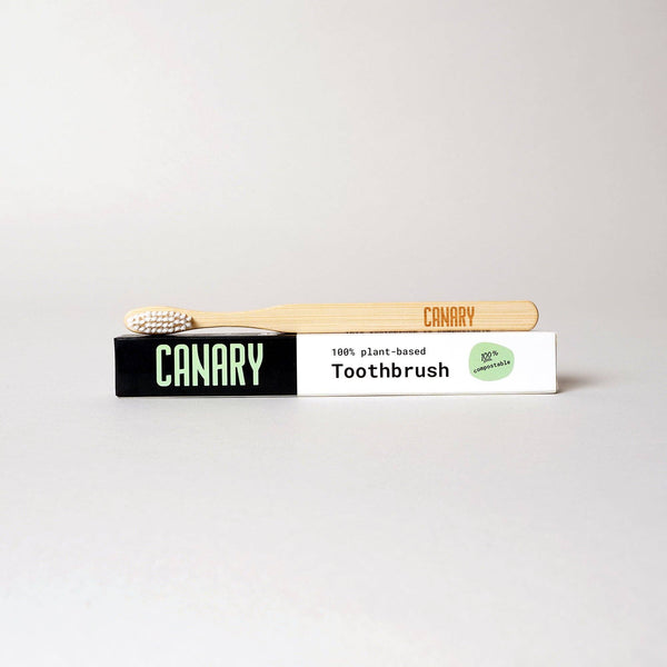 Fully Compostable Bamboo Toothbrush - Free Living Co