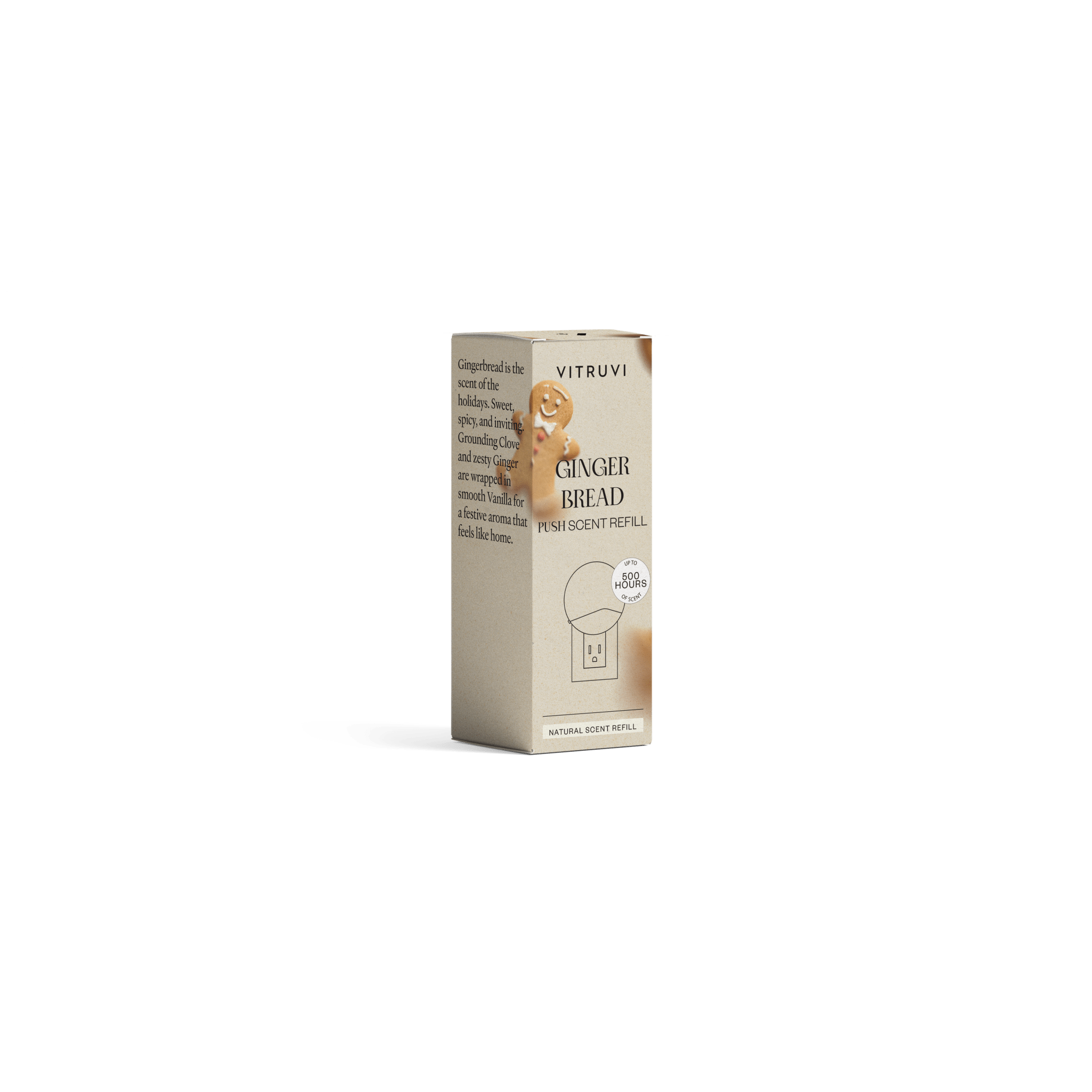 Gingerbread Push Scent Refill - Free Living Co