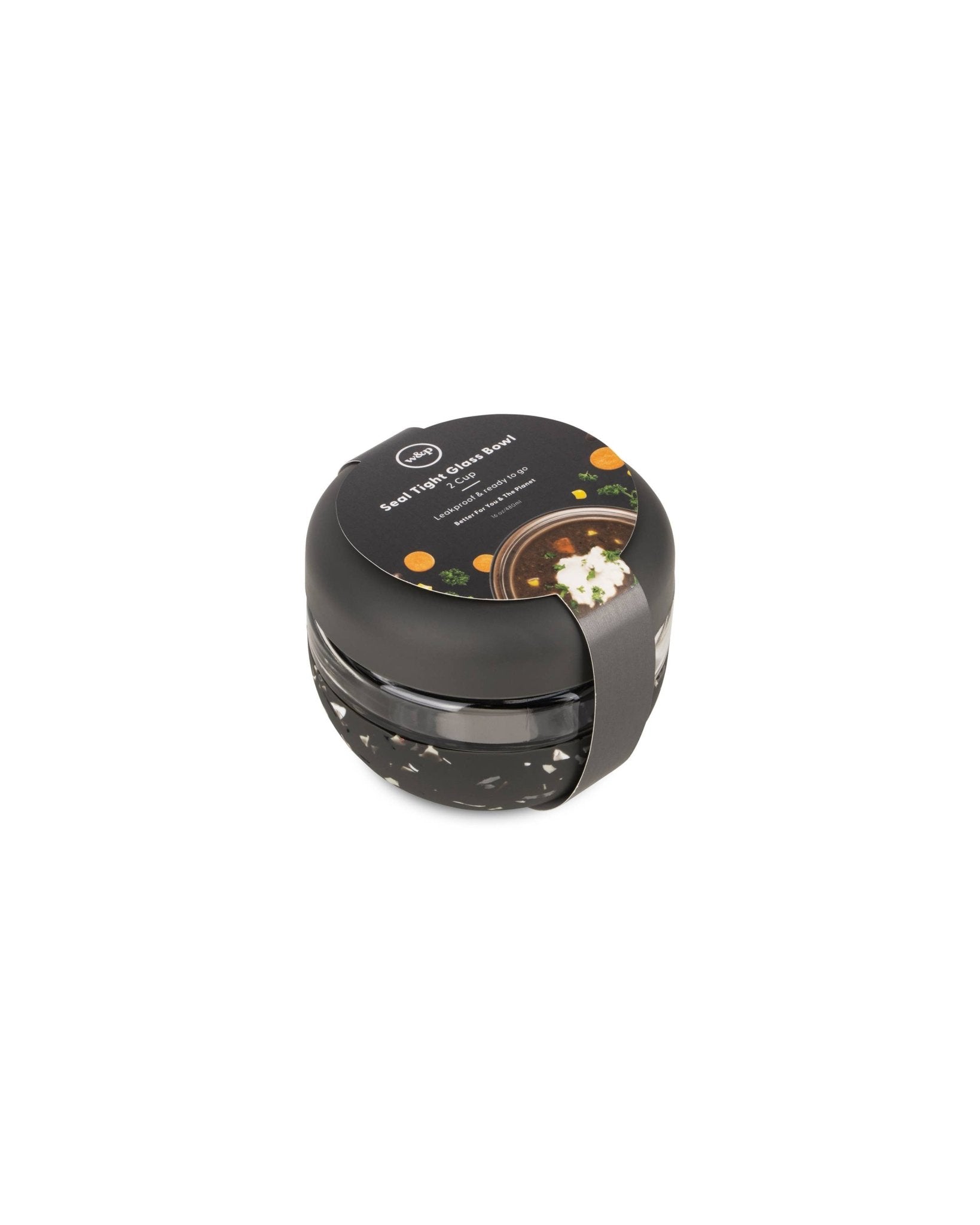 Glass Seal Tight To - Go & Storage Bowl - Free Living Co