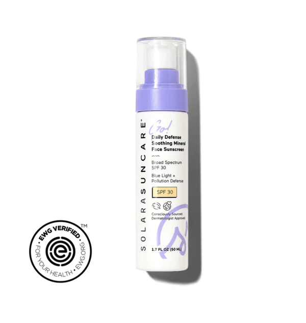Go! - Daily Defense Soothing Mineral Face Sunscreen - Free Living Co