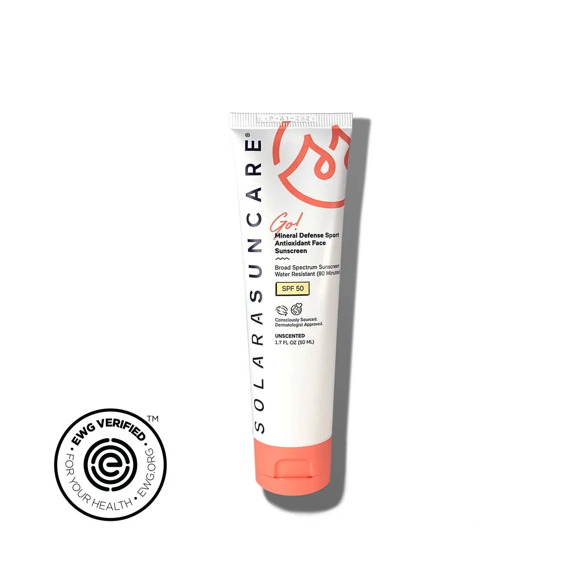 Go! Mineral Defense Sport Antioxidant Face Sunscreen - Free Living Co