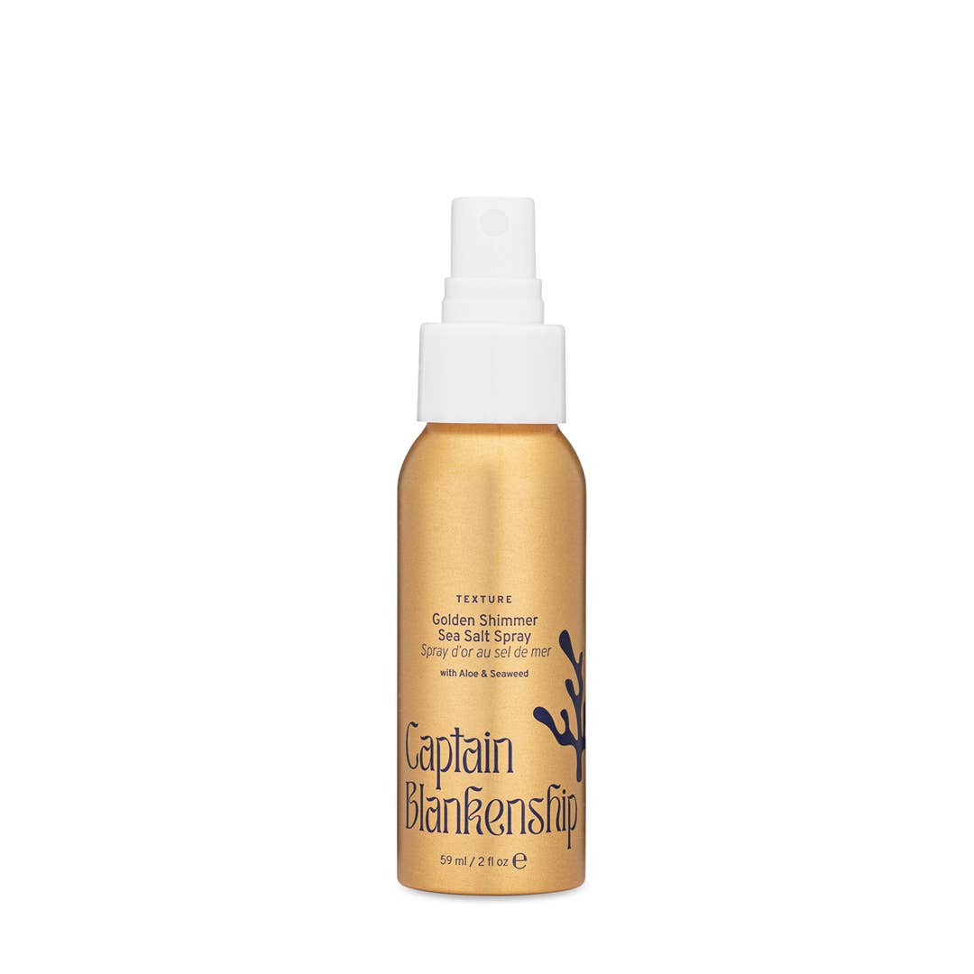 Golden Sea Salt Hair Spray with Aloe & Seaweed - Free Living Co