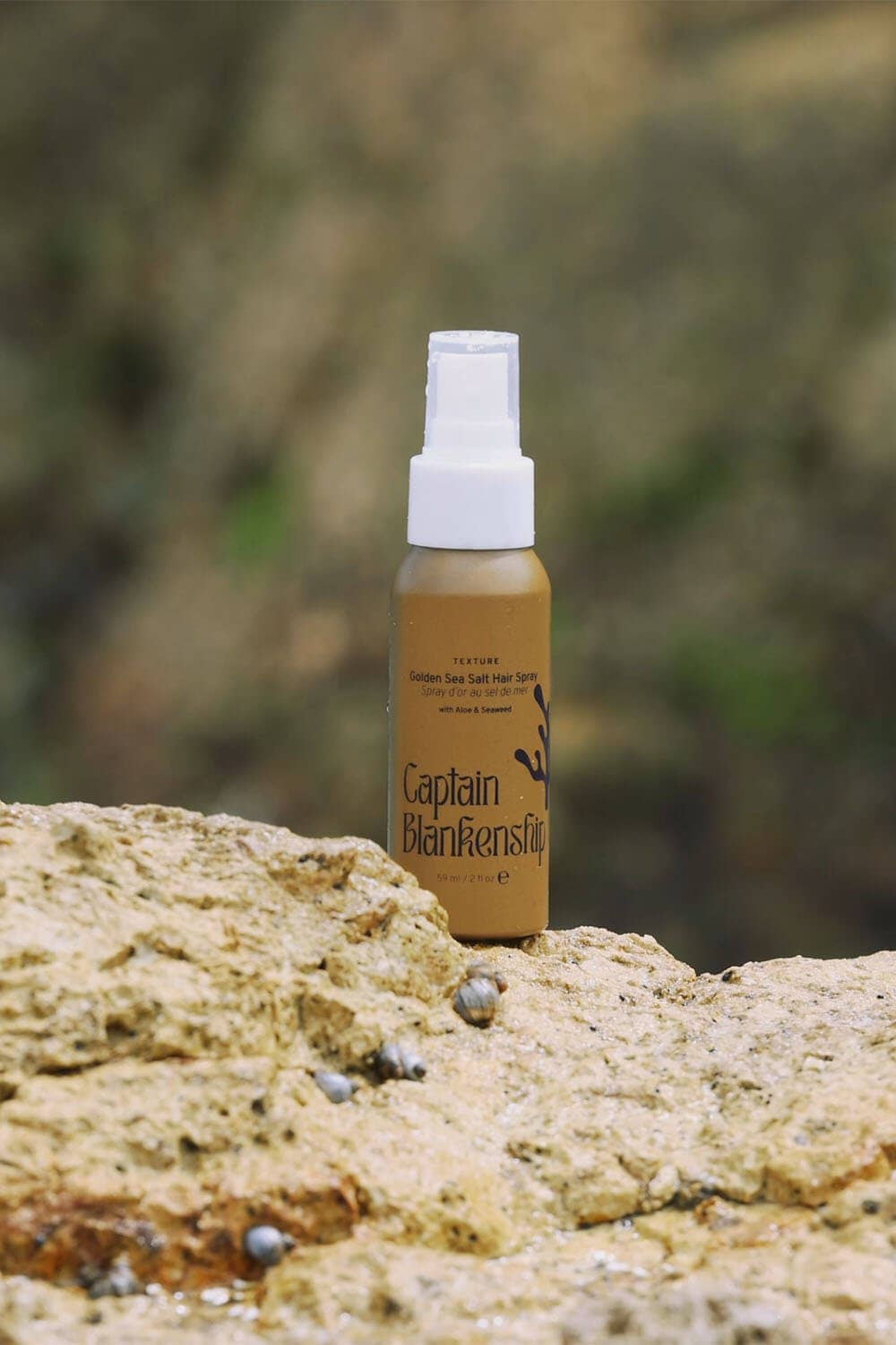 Golden Sea Salt Hair Spray with Aloe & Seaweed - Free Living Co