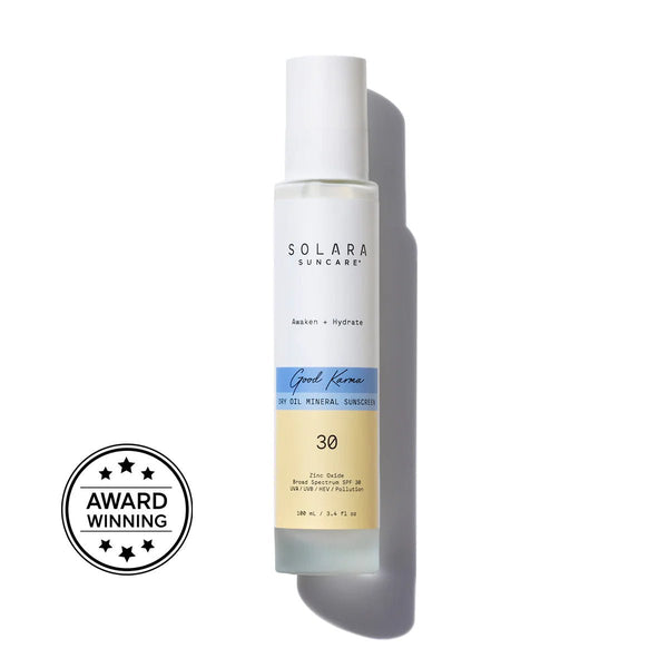 Good Karma - Dry Oil Mineral Sunscreen - Free Living Co