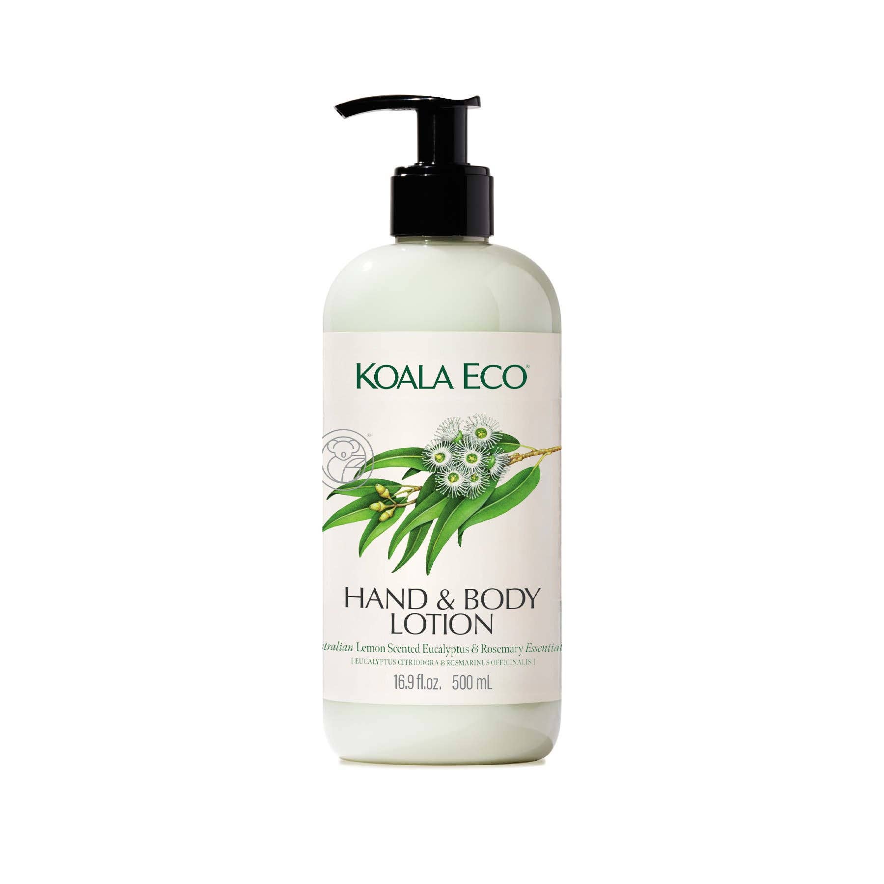 Hand & Body Lotion - Lemon-Scented Eucalyptus & Rosemary - Free Living Co