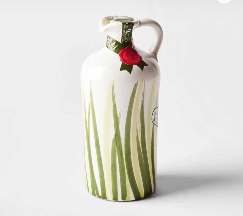 Hand Painted Ceramic Extra Virgin Olive Oil - Free Living Co