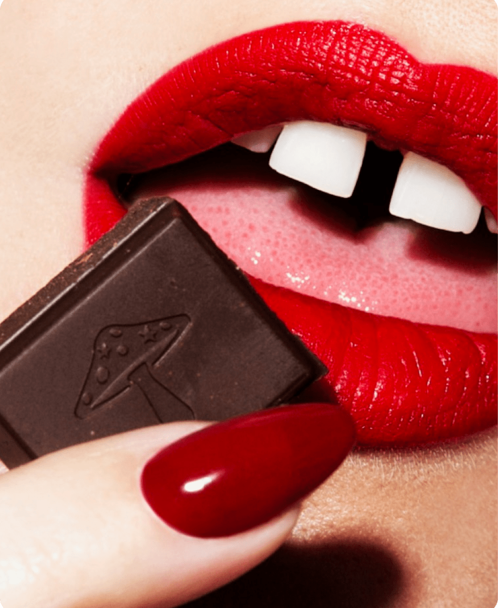 Happy Ending - mushroom chocolate supplement for arousal - Free Living Co