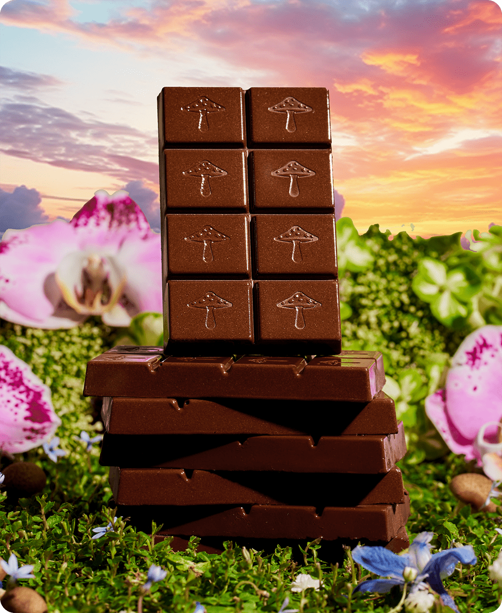 Happy Ending - mushroom chocolate supplement for arousal - Free Living Co