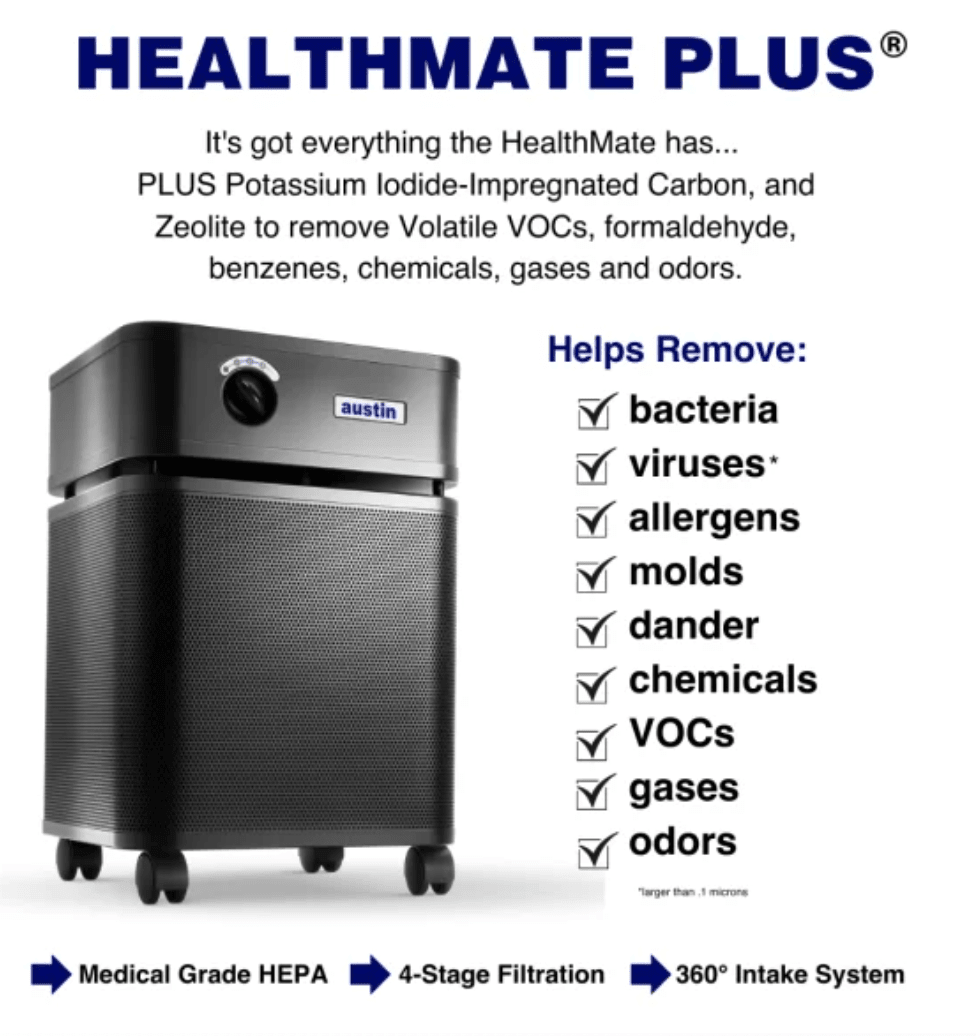 HealthMate Plus Air Purifier - Free Living Co