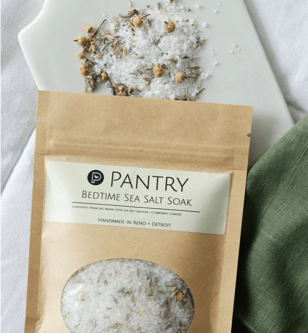 Herbal and Botanic Sea Salt Soak - Free Living Co