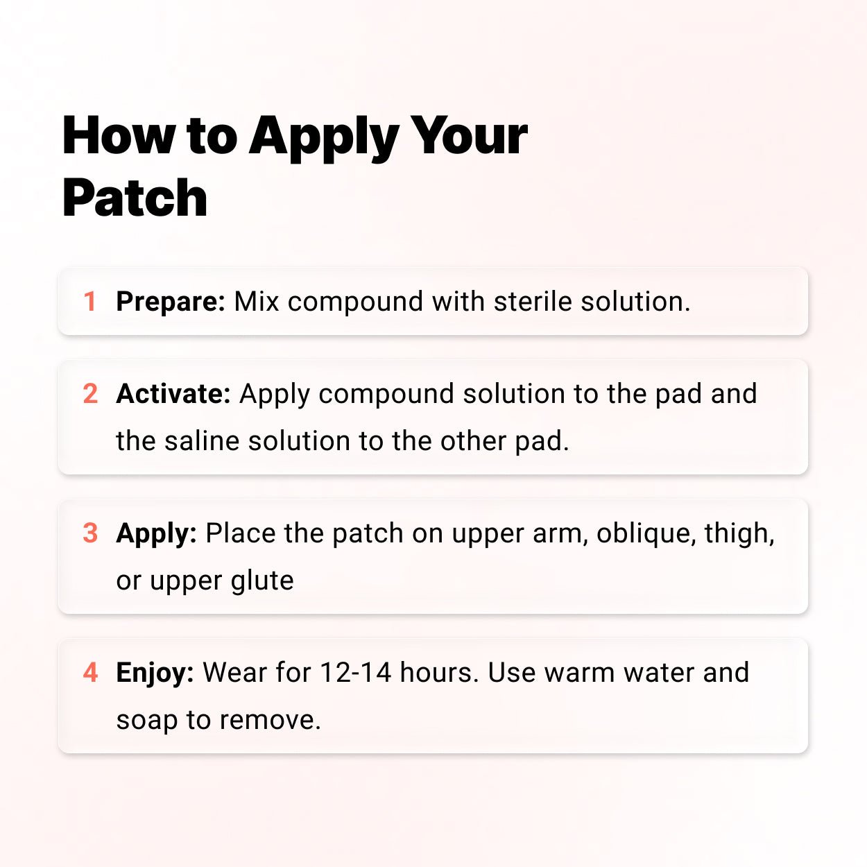 High Dose Glutathione Patches - Free Living Co