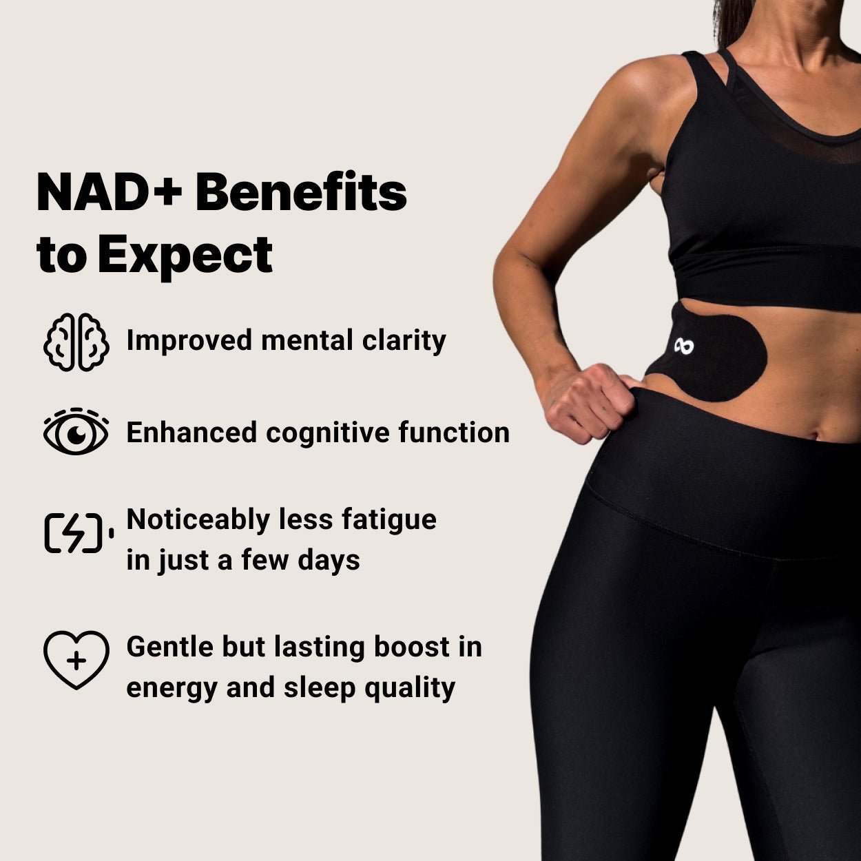 High Dose NAD+ Patches - Free Living Co