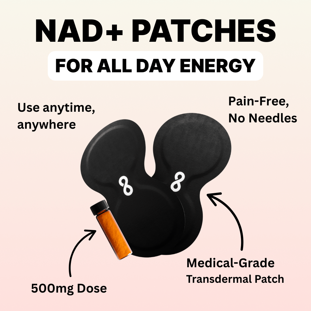 High Dose NAD+ Patches - Free Living Co