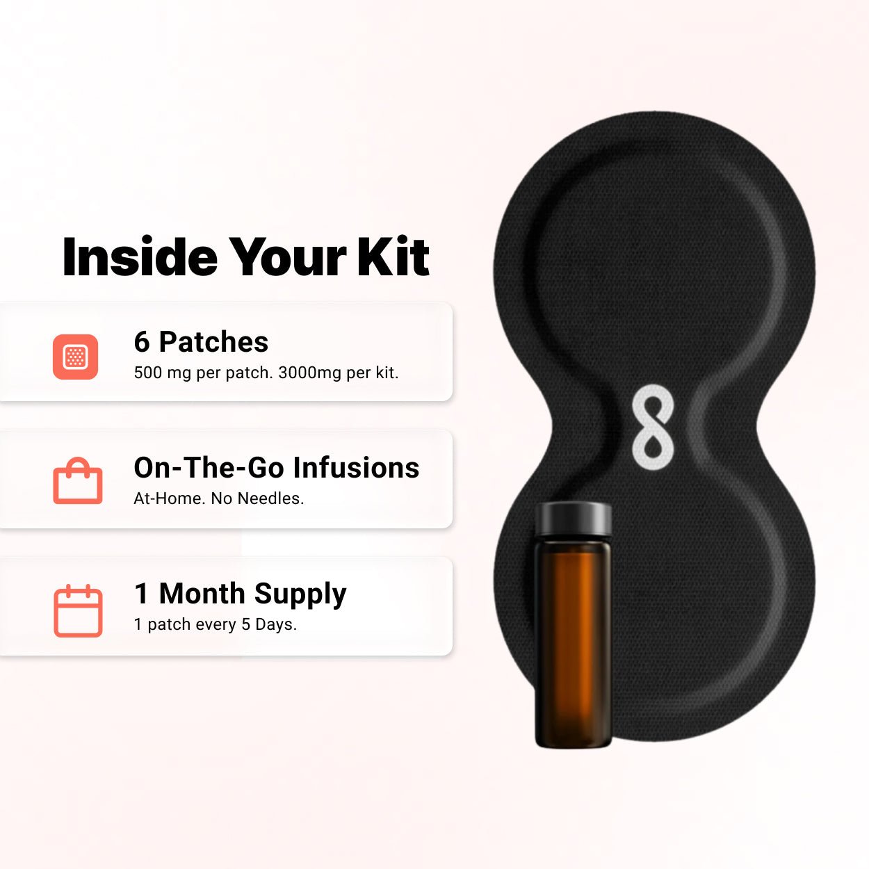 High Dose NAD+ Patches - Free Living Co