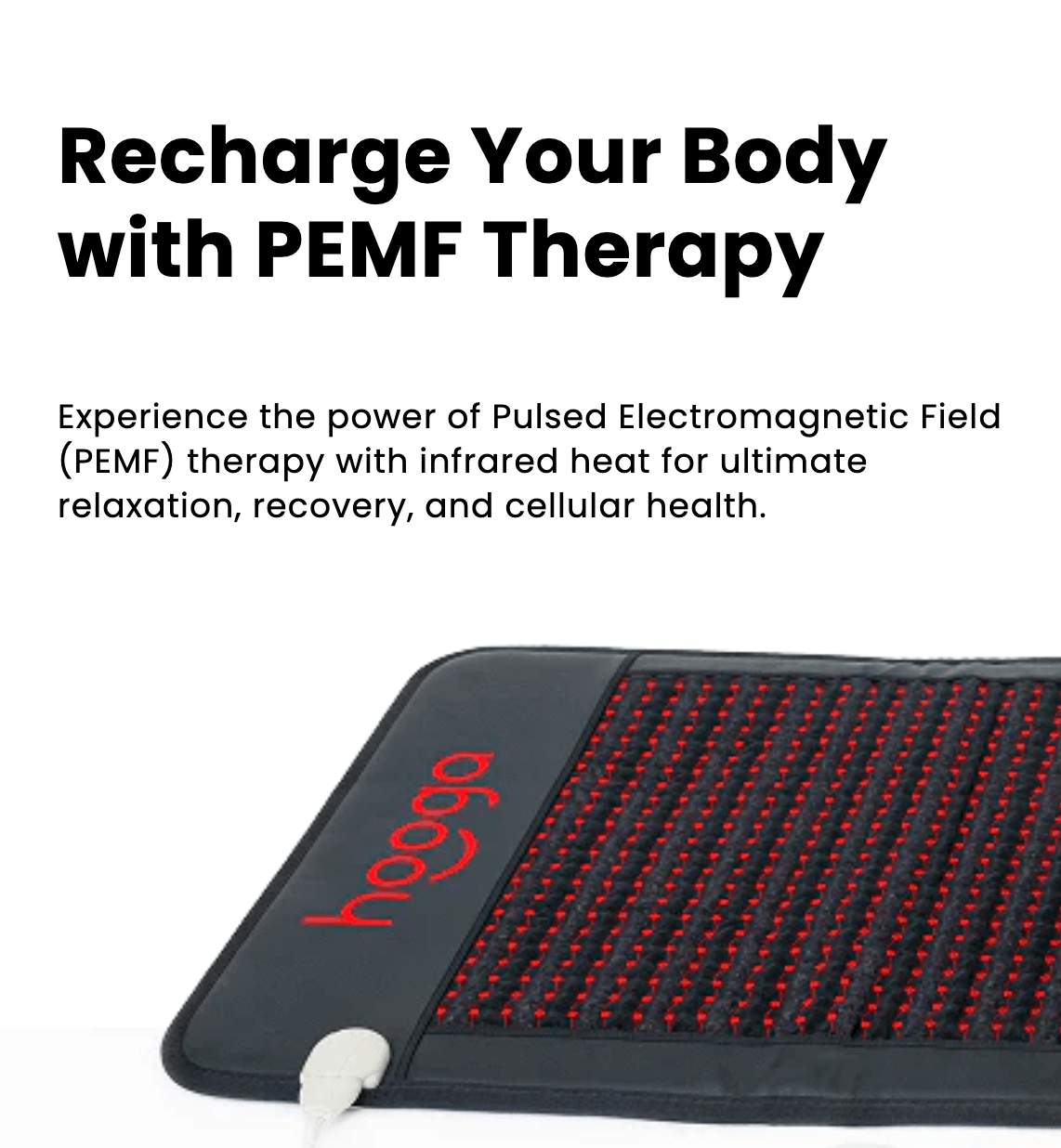 Hooga Red Light, PEMF, and Grounding Technology - Free Living Co