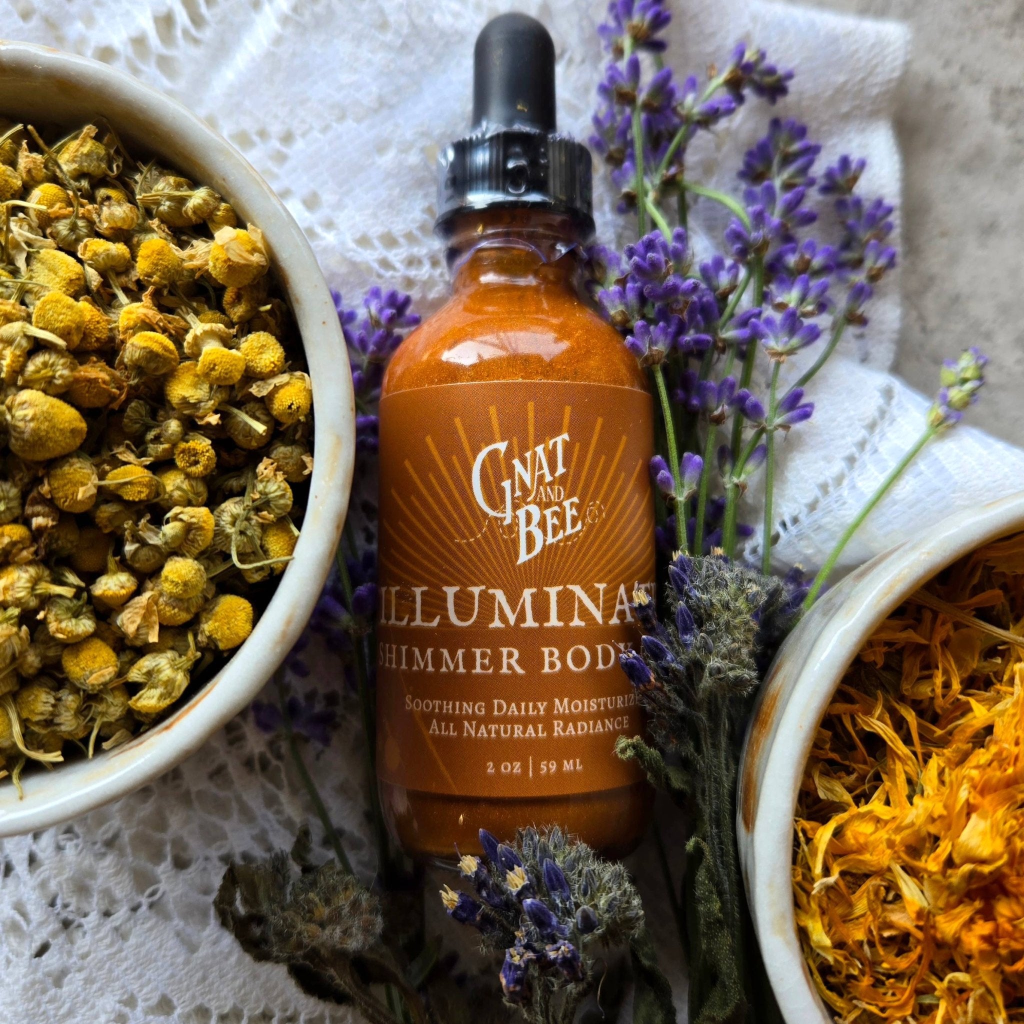 Illuminate | Shimmer Body Oil - Free Living Co