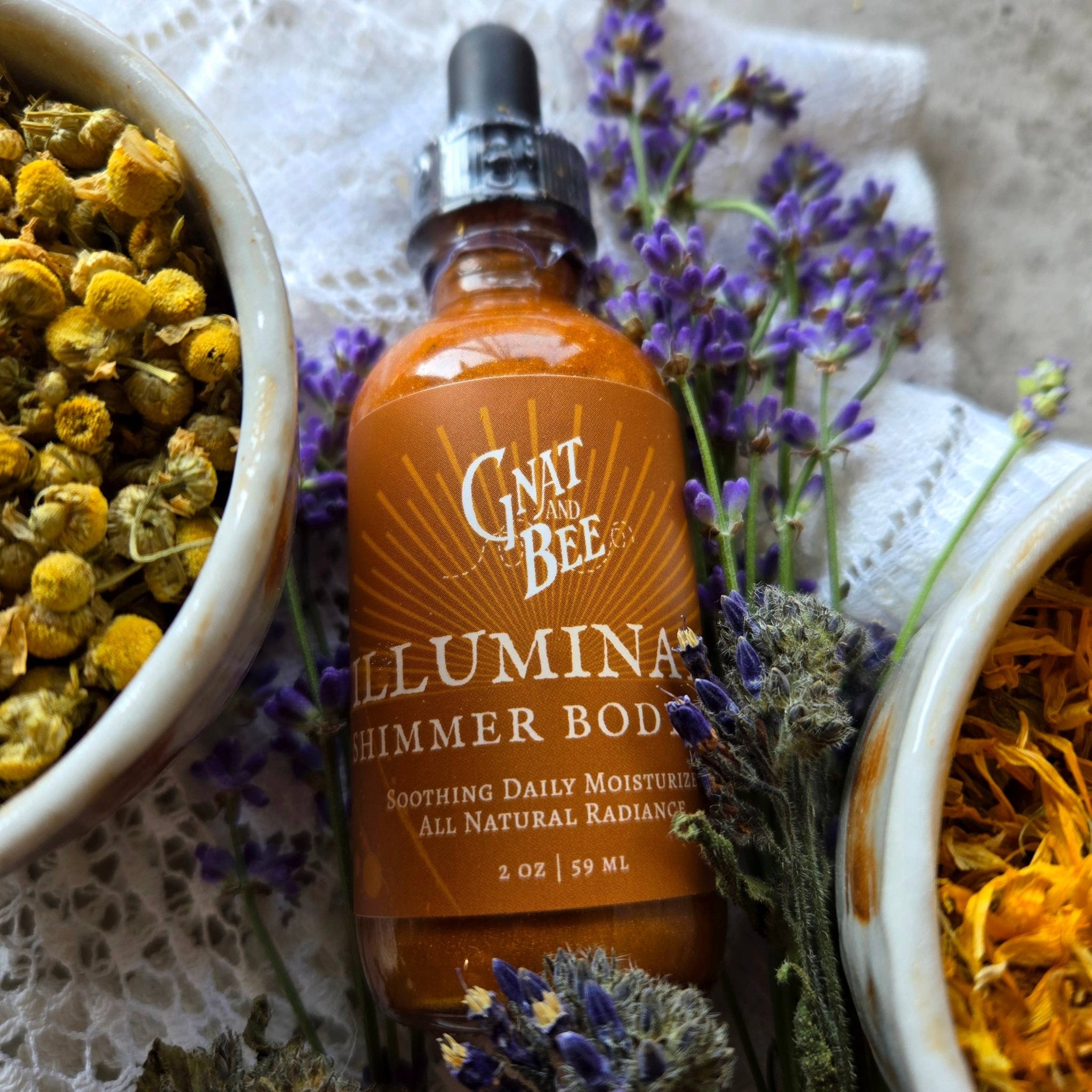 Illuminate | Shimmer Body Oil - Free Living Co