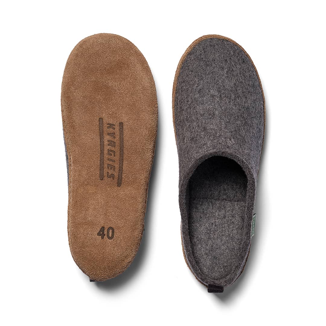 Kyrgies Indoor Wool Slides - Free Living Co