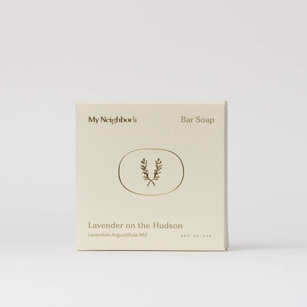 Lavender on the Hudsaon Tallow Bar Soap - Free Living Co