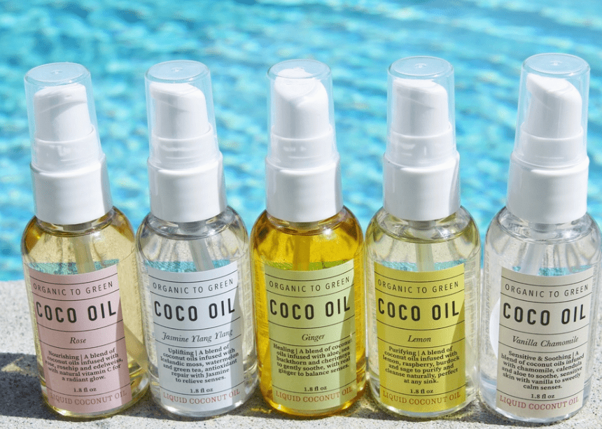 Liquid Coconut Oil Multi - Tasker Travel Set - Free Living Co