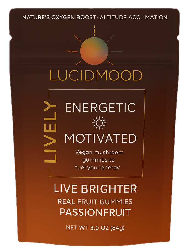 Lucidmood | Lively Natural Energy Gummies - Free Living Co