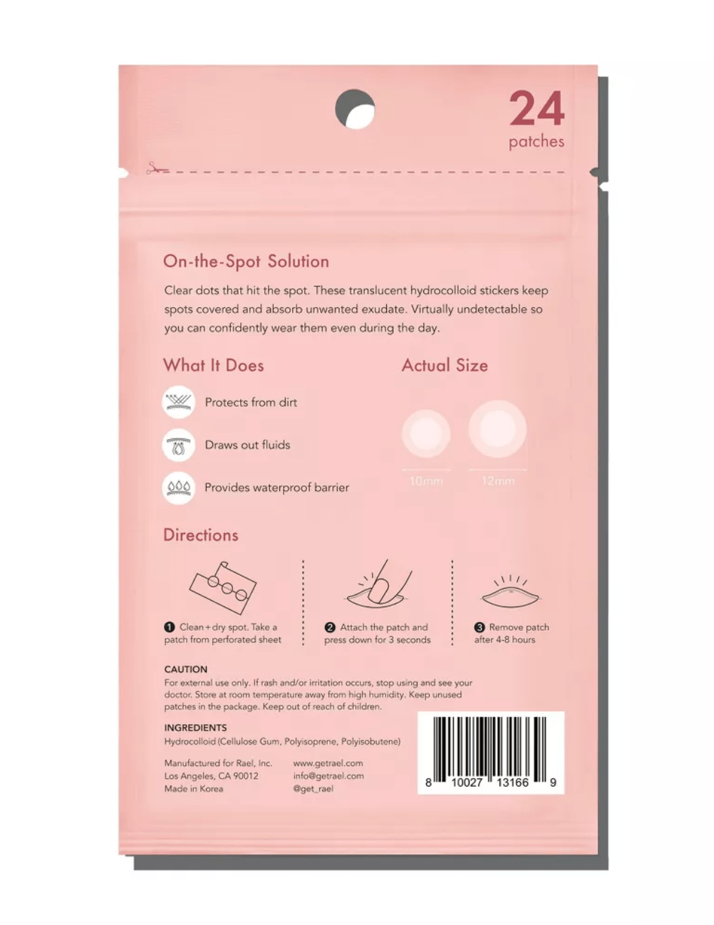 Miracle Patch - Invisible Spot Cover - Free Living Co