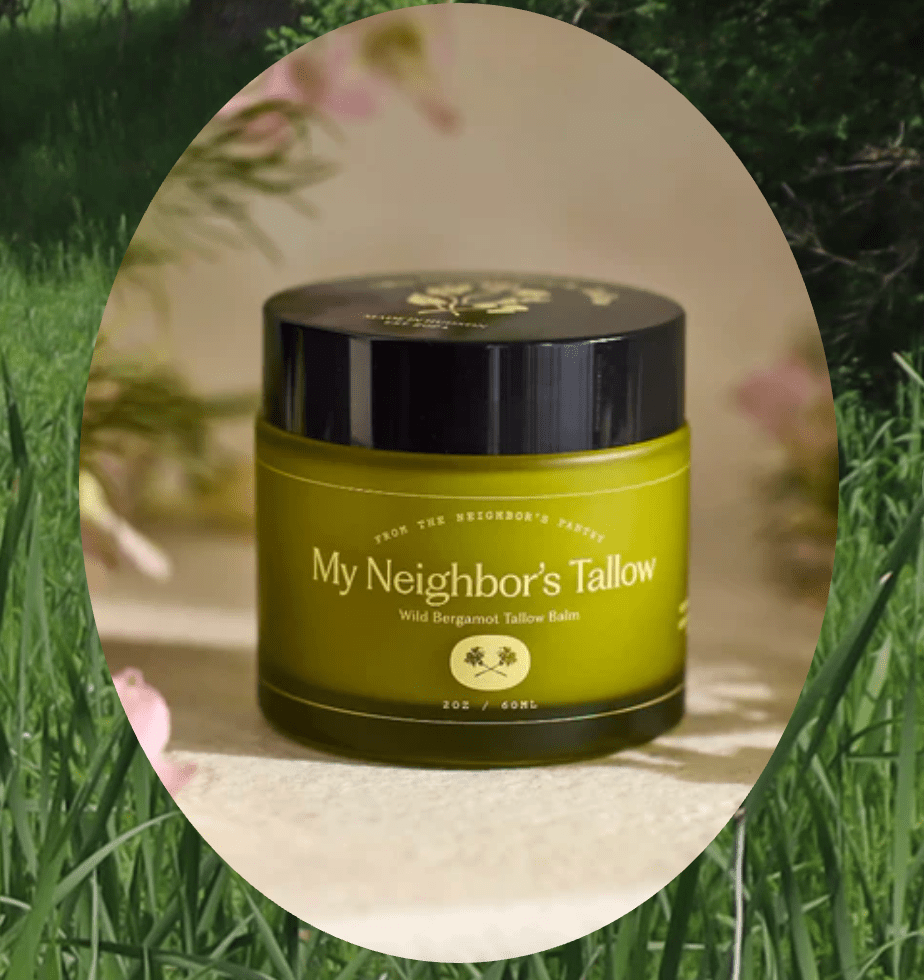 My Neighbor's Tallow Balm - Wild Bergamot - Free Living Co