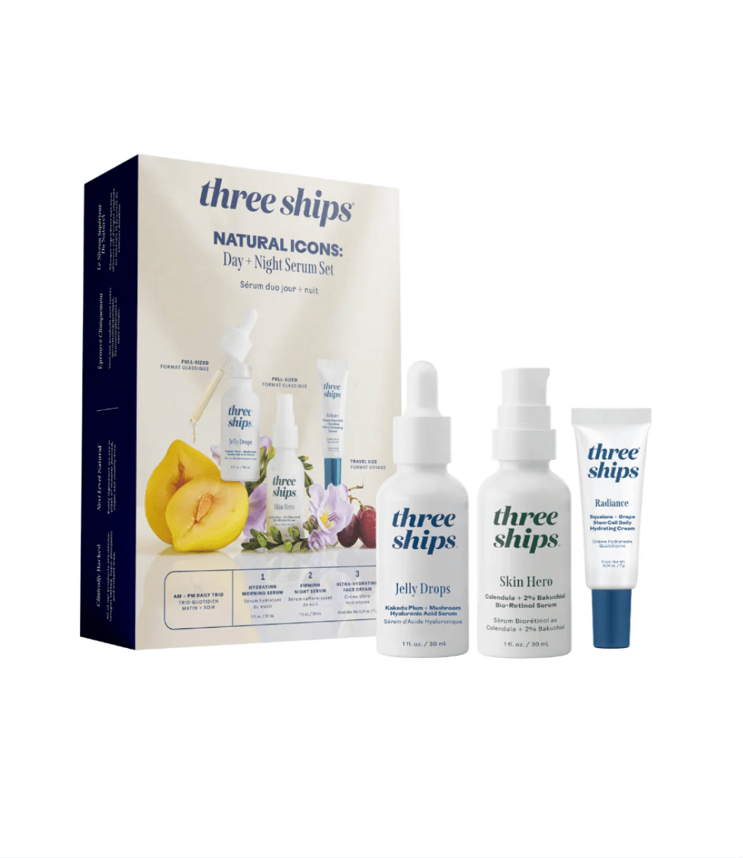 Natural Icons: Day + Night Serum Set - Free Living Co