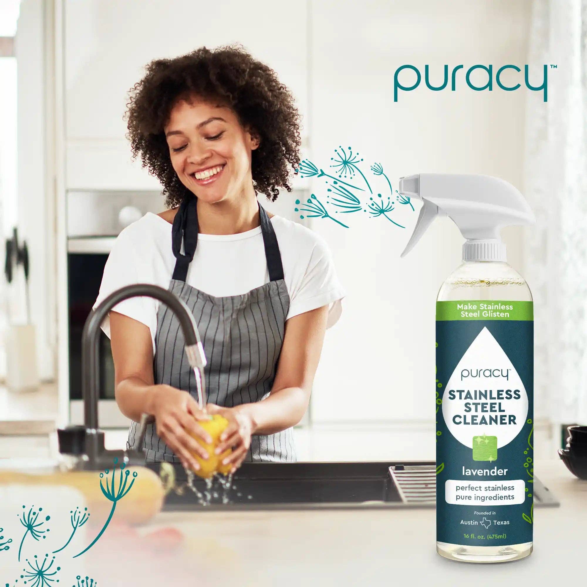 Natural Stainless Steel Cleaner - Free Living Co