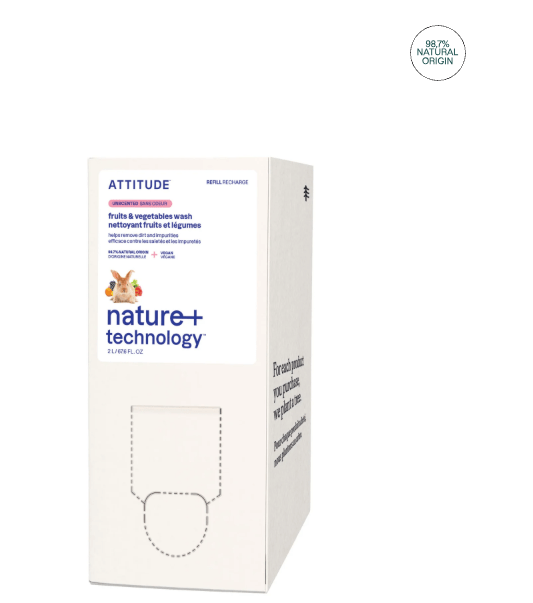Nature+ - Fruit & Vegetable Wash - Free Living Co