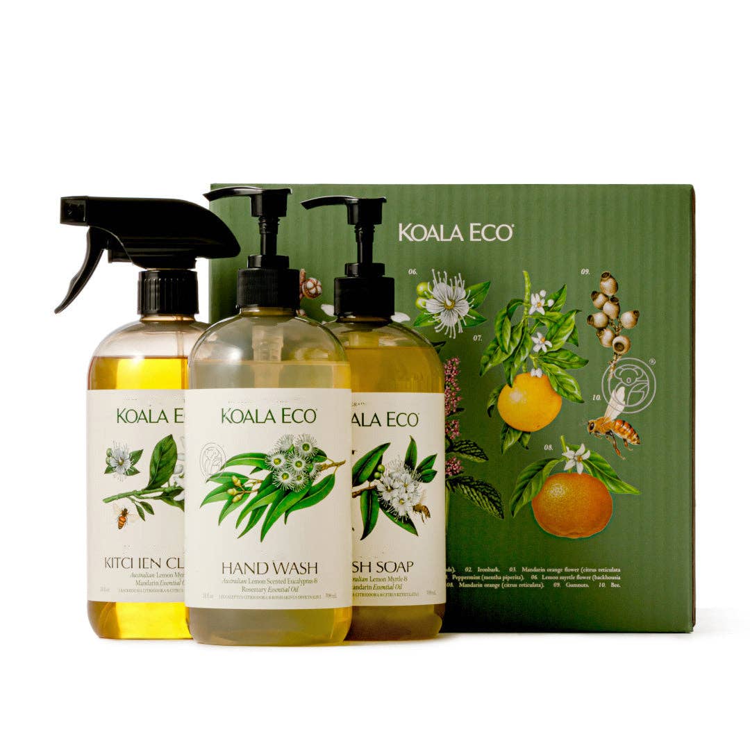 Nature Studies Gift Set | for a clean home, body & mind  - Free Living Co