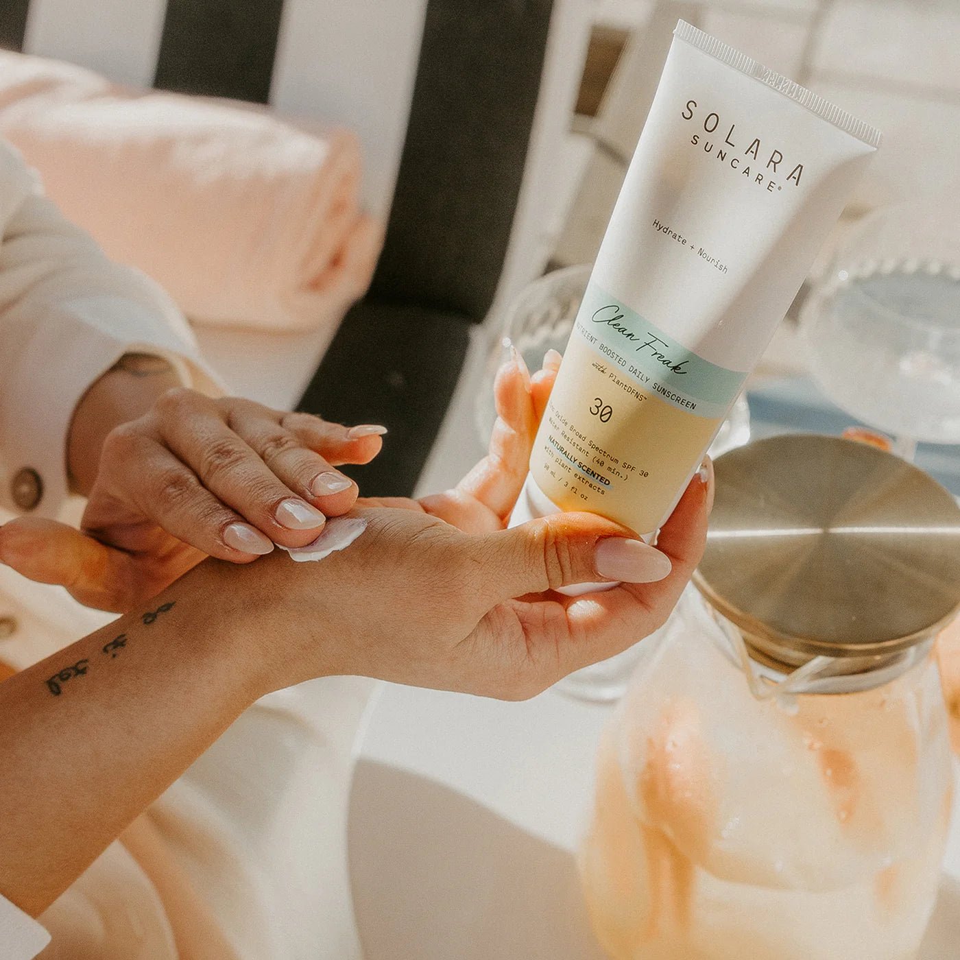 NEW! Clean Freak Nutrient Boosted Body Sunscreen, SPF 30 (Sport) - Free Living Co