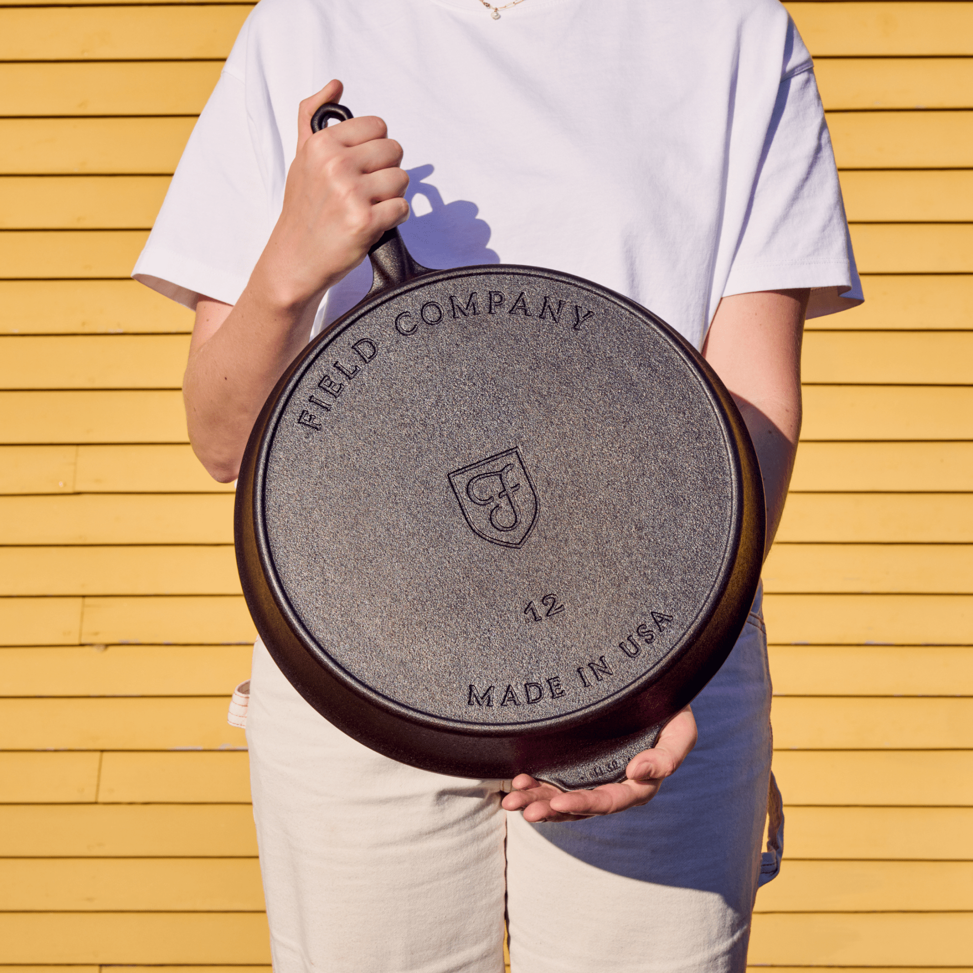 No.12 Cast Iron Skillet - Free Living Co