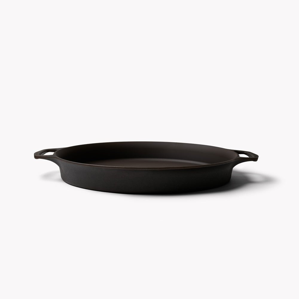No.16 Double-Handled Cast Iron Skillet - Free Living Co