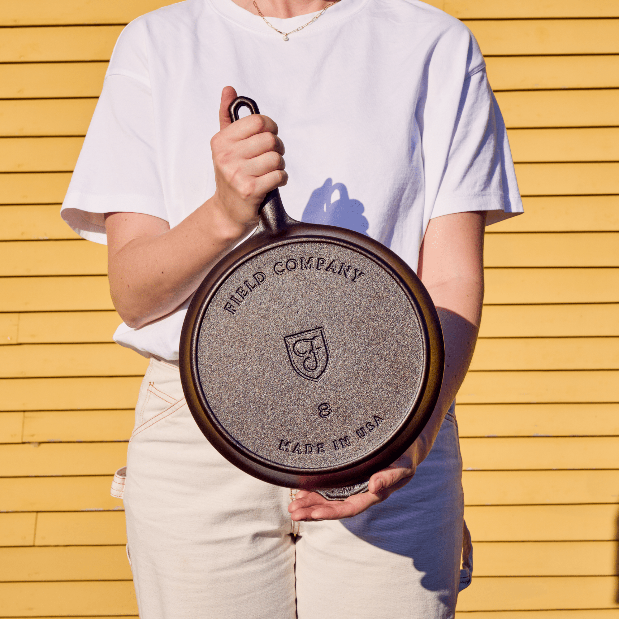 No.8 Cast Iron Skillet - Free Living Co