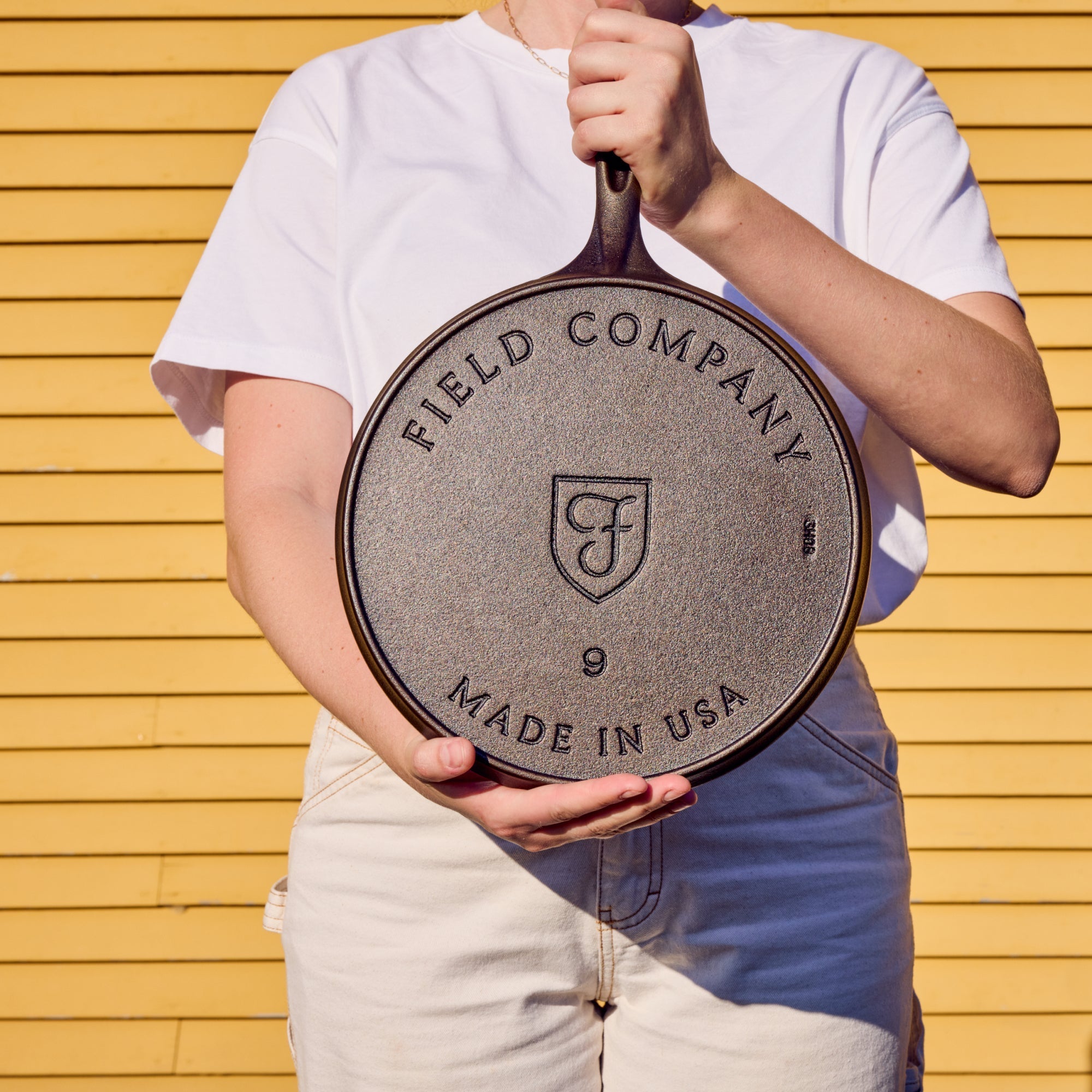 No.9 Round Cast Iron Griddle - Free Living Co