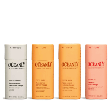 Oceanly Plastic Free Radiance Skin Mini Ritual Set - Free Living Co