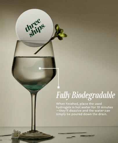 Off Duty Sea Algae + Bio - Peptide Smoothing Biodegradable Eye Masks - Free Living Co