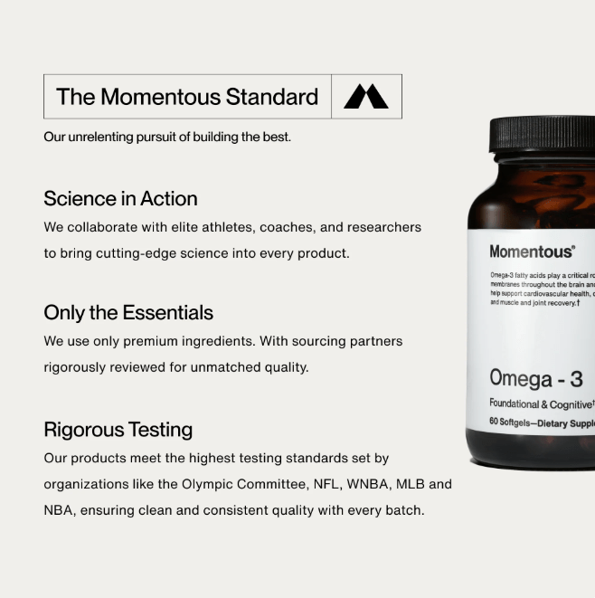 Omega 3 - Cognitive Function, Foundational Health - Free Living Co